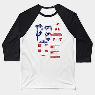 Peace Baseball T-Shirt